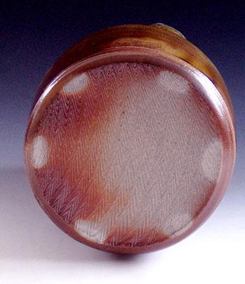 Temmoku Glazed, Wood Fired & Salt Glazed Pitcher, SG-3144
