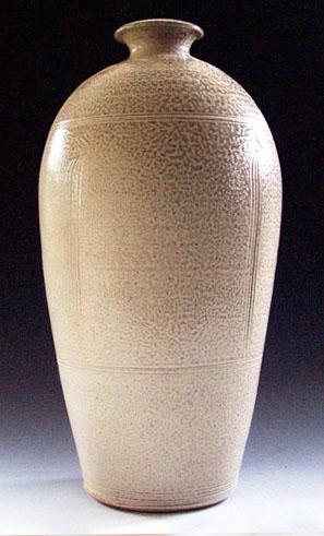 								 									Natural Clay Salt Glazed Vase, OLS-SG-144