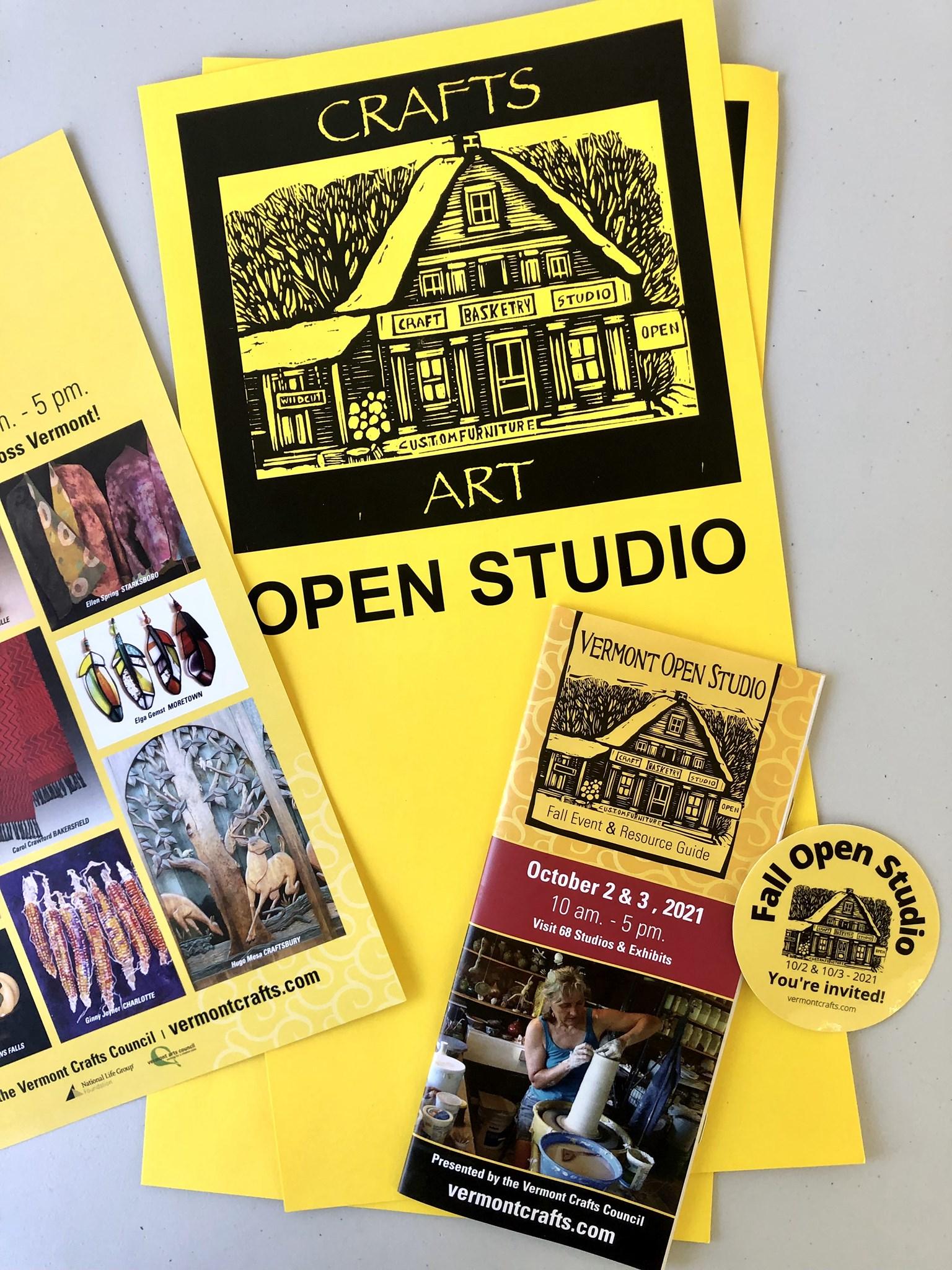 Open Studio Weekend, October 2nd & 3rd.
