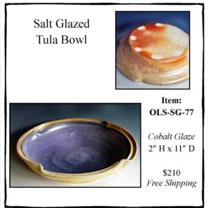 Salt Glazed Tula Bowl – OLS-SG-77