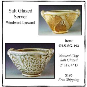 Salt Glazed Server OLS-SG-193