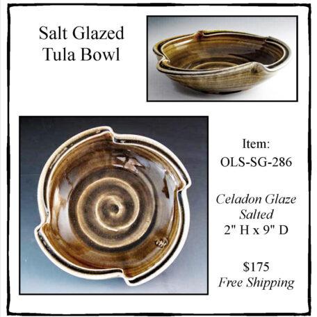 Salt-Glazed Tula Bowl OLS-SG-286