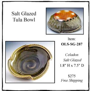 Salt Glazed Tula Bowl OLS-SG-287