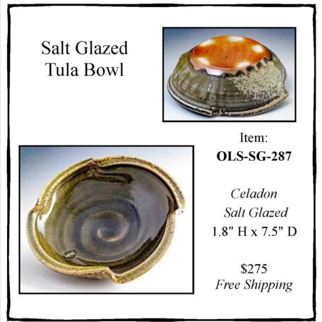 Salt Glazed Tula Bowl OLS-SG-287