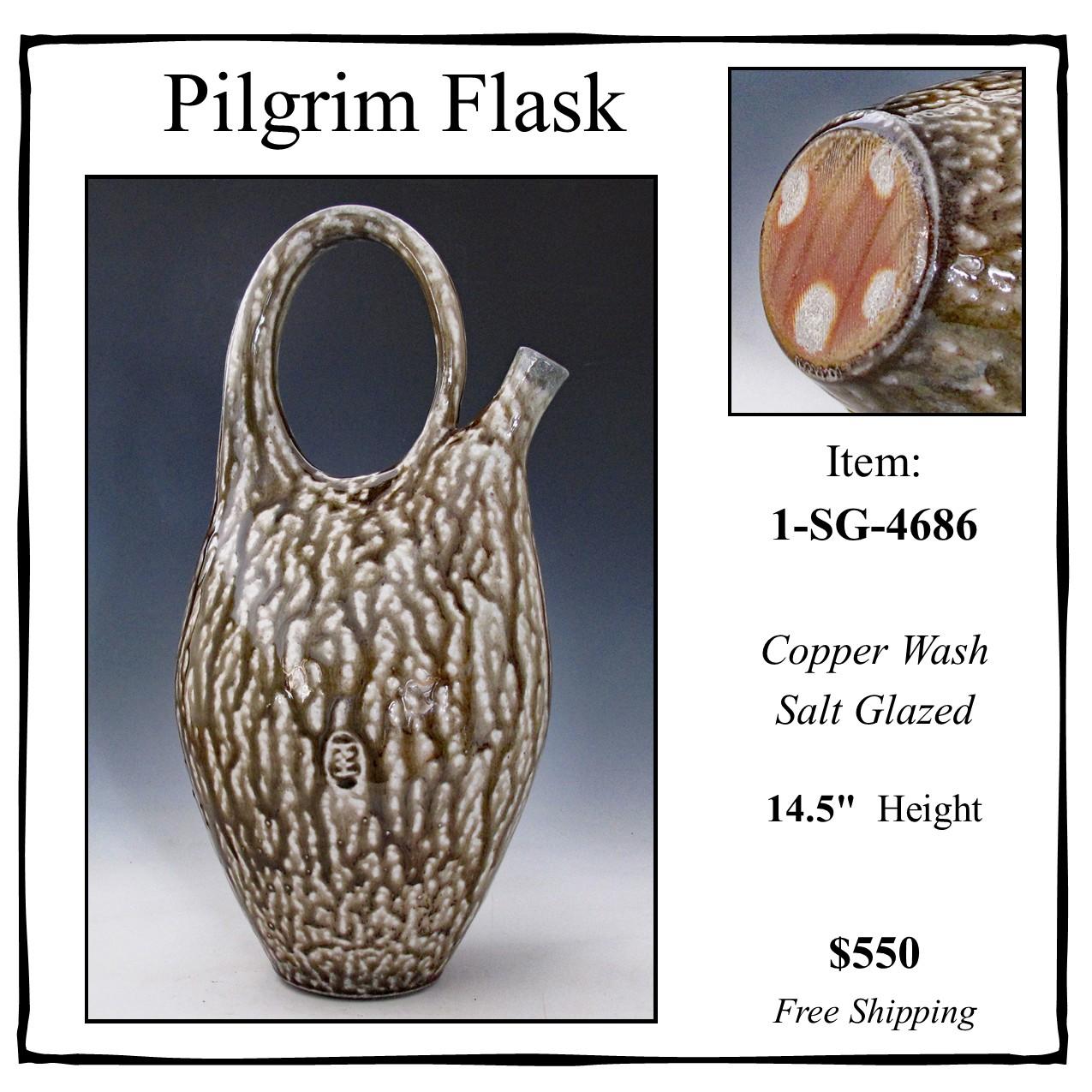 Salt Glazed Pilgrim, 1-SG-4686