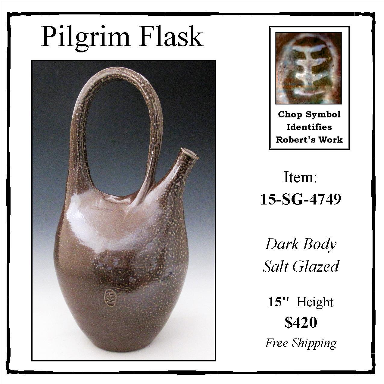 Salt Glazed Pilgrim, 15-SG-4749