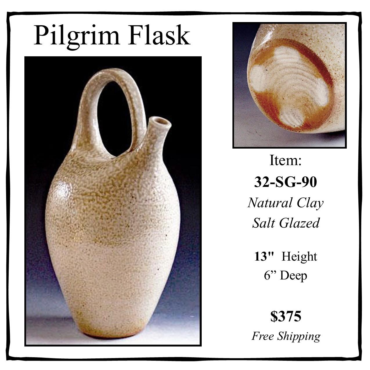 Salt Glazed Pilgrim, 32-SG-90