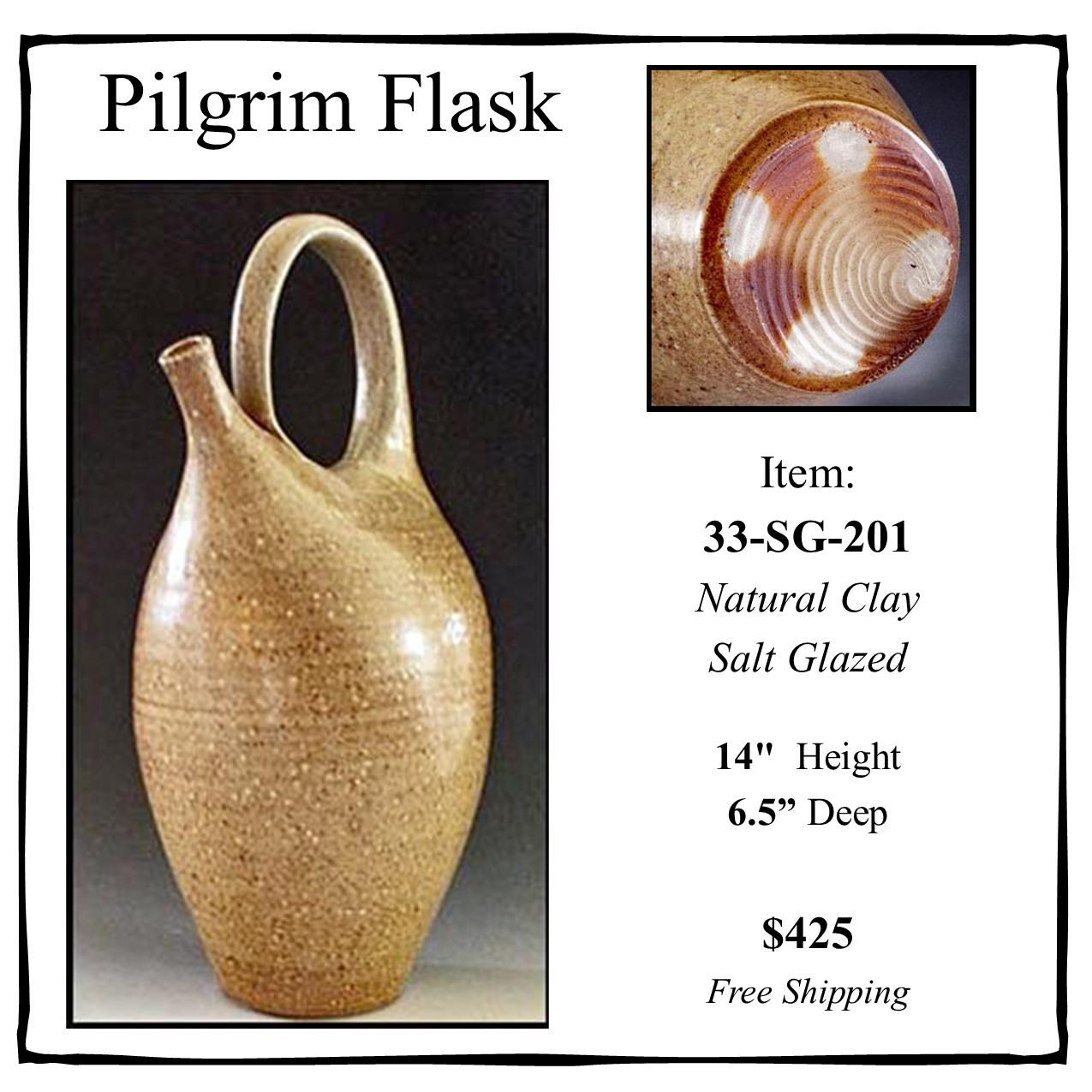 Natural Salt Glazed Pilgrim, 33-SG-201